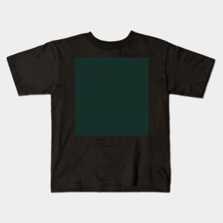 PANTONE 5535c British Racing Green Kids T-Shirt